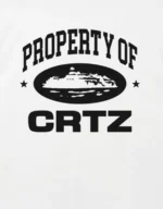 Corteiz OG Property Of Crtz T Shirt White 1.webp