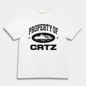 Corteiz OG Property Of Crtz T Shirt White 2.webp
