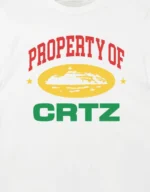 Corteiz Propriete De Crtz Carni T shirt Blanc 1.webp