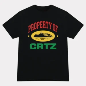 Corteiz Propriete De Crtz Carni T shirt Noir 2.webp