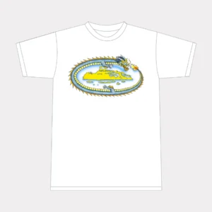 T shirt Corteiz Dragon Blanc 2.webp